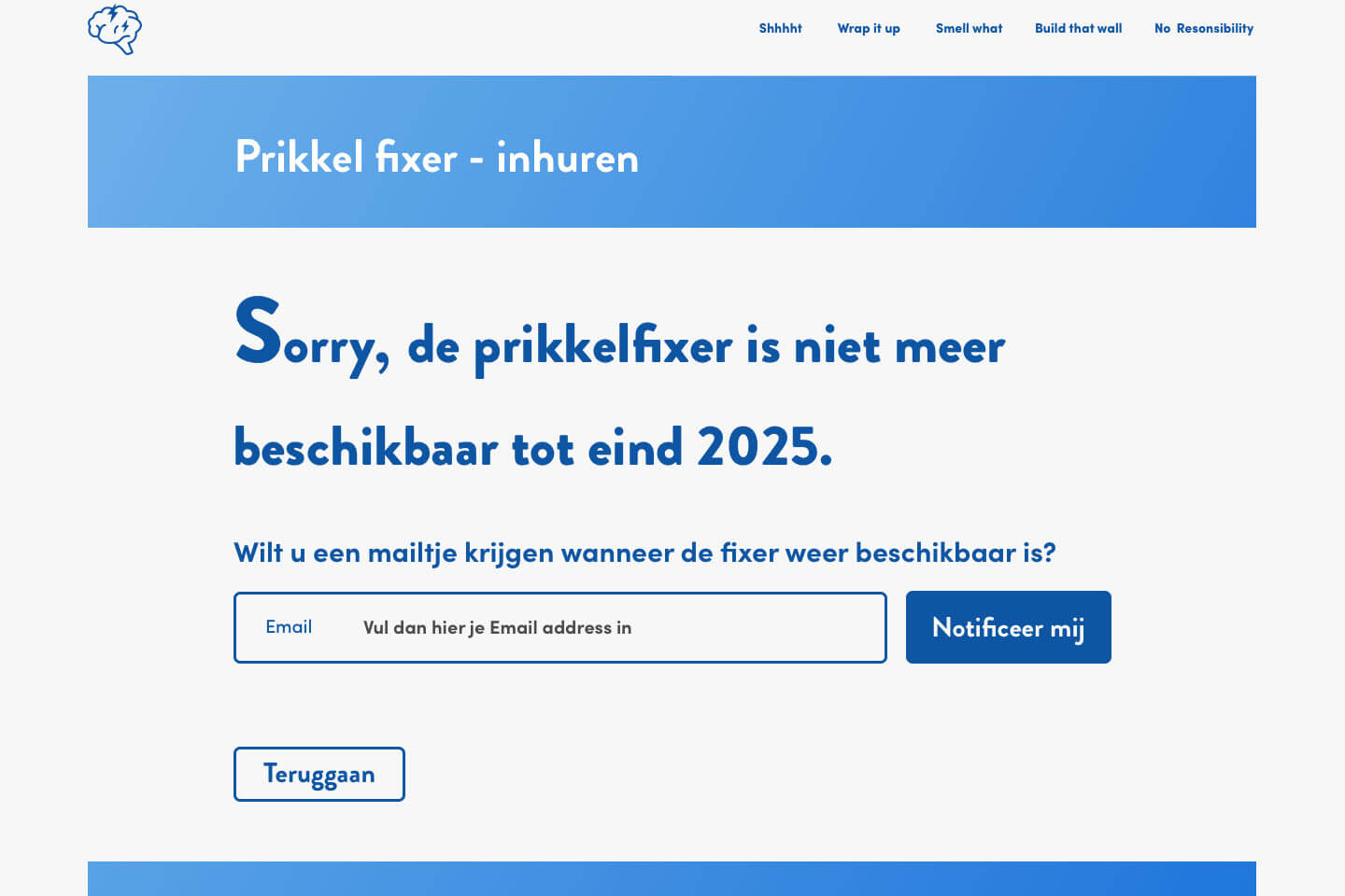 fixer hire page